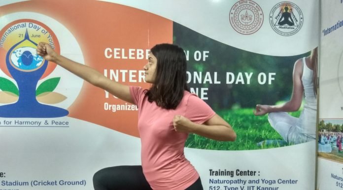 वीरासन (हनुमान आसन)