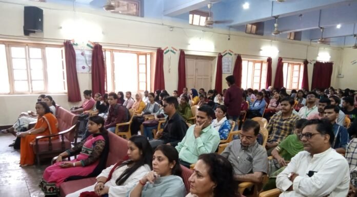 Christ Church College organized a special lecture on Indian Constitution